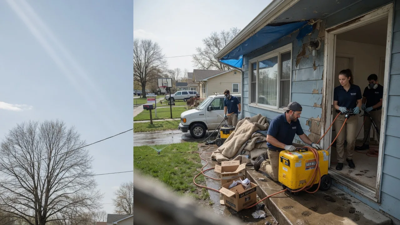 Basement Flood Cleanup in Richards, MO near me